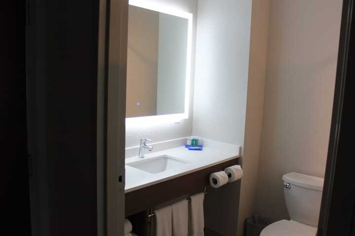 1 King Bed Standard Mobility Accessible Tub (9 of 21)