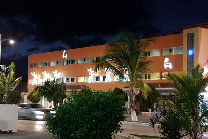 Front of property - evening/night