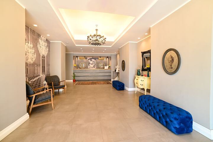 Interior entrance