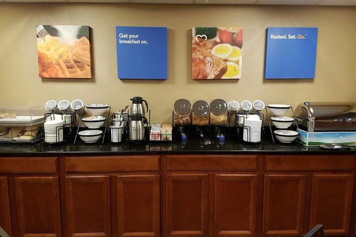 Breakfast buffet