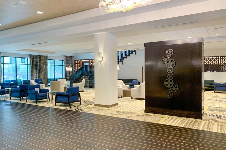 Lobby sitting area
