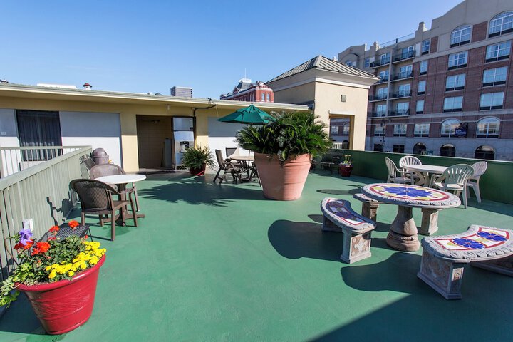 Rooftop terrace