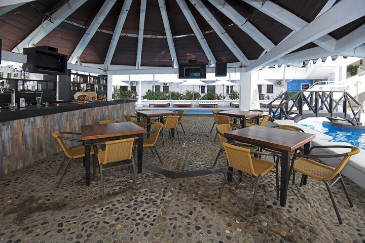 Swim-up bar