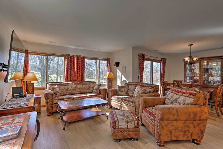 Vernon Township Condo Near Golfing + Skiing!