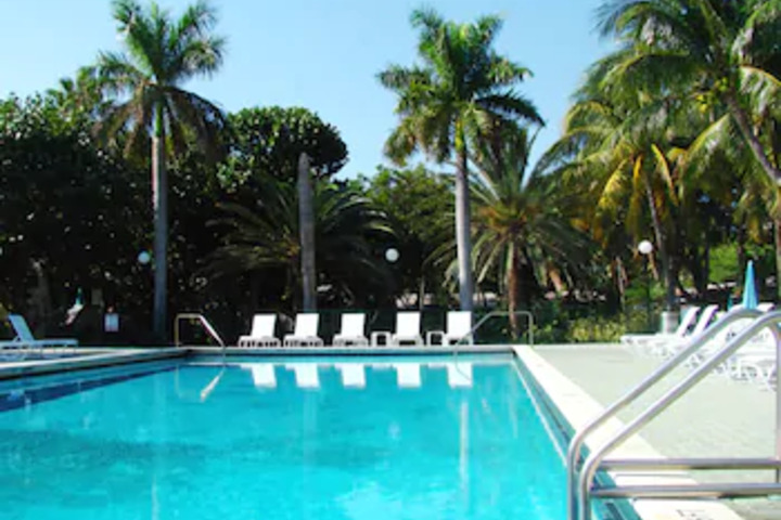 Exterior of Silver Sands Beach Resort