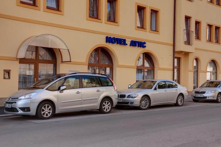 Outside Hotel