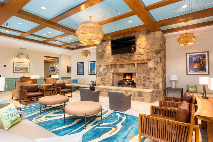 Lobby sitting area