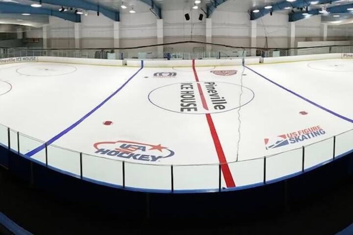 Ice skating
