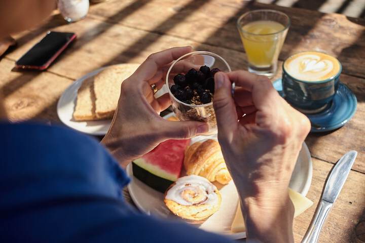 Breakfast buffet