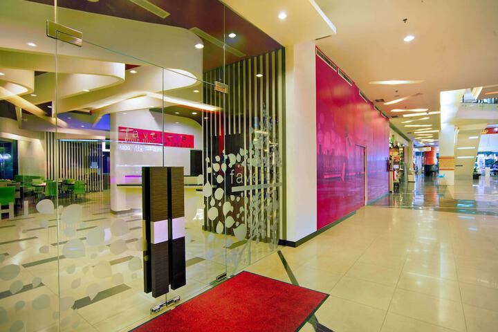 Interior entrance