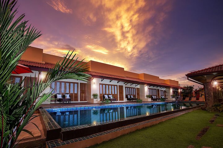 Front of property - evening/night