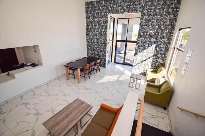 Lobby sitting area