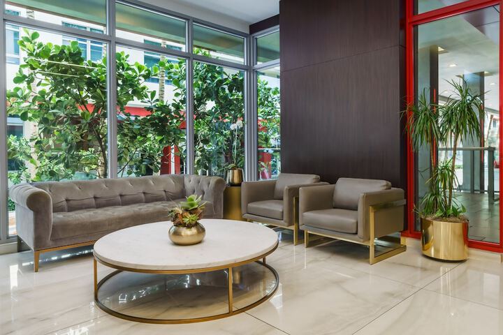 Reception hall
