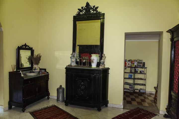 Interior entrance