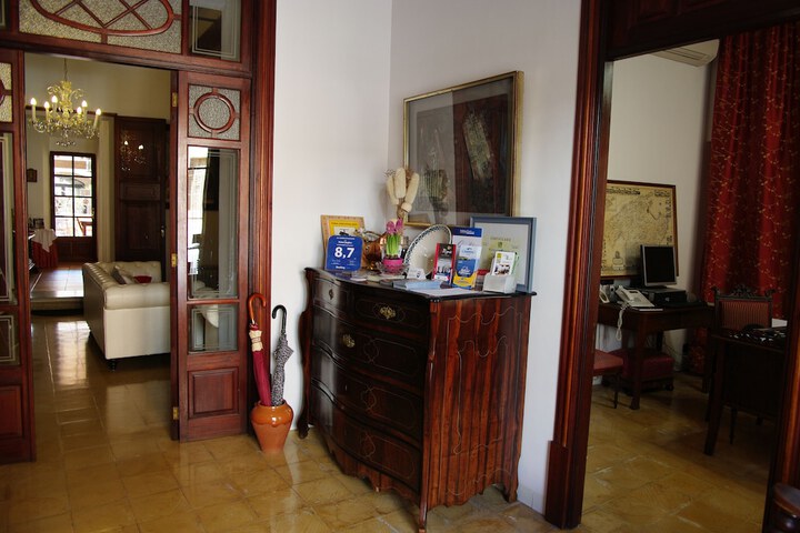 Interior entrance