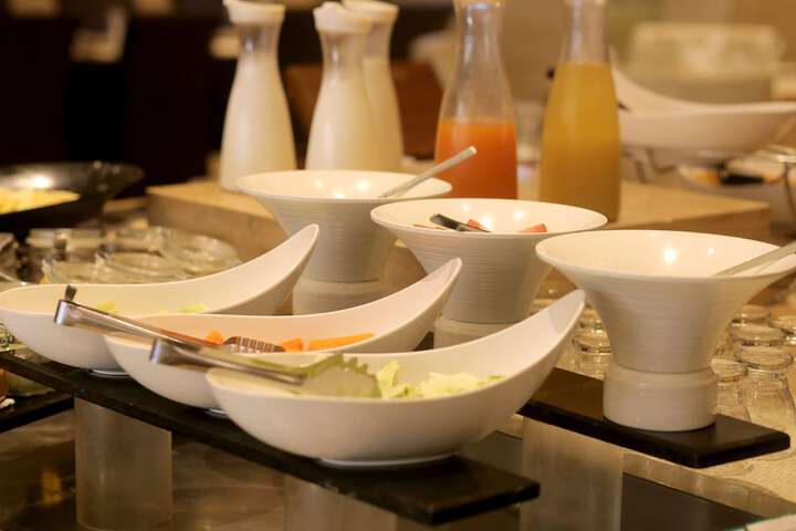 Breakfast buffet