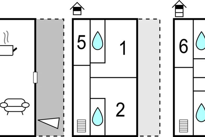 Nice Home in Zuljana With Wifi and 5 Bedrooms