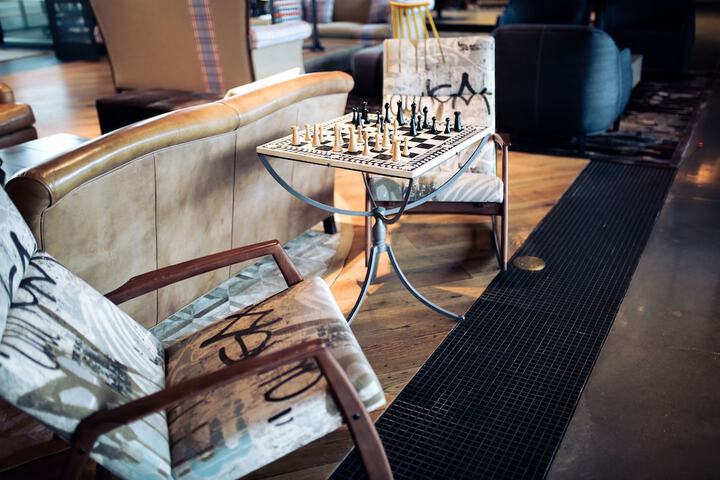 Lobby sitting area