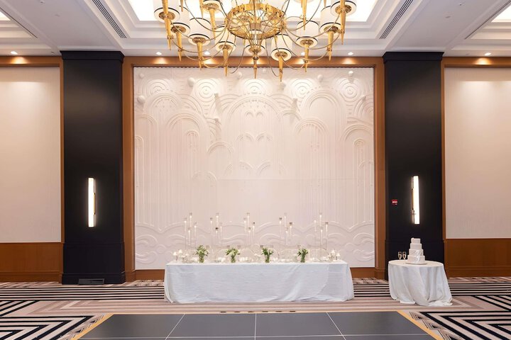 Indoor wedding