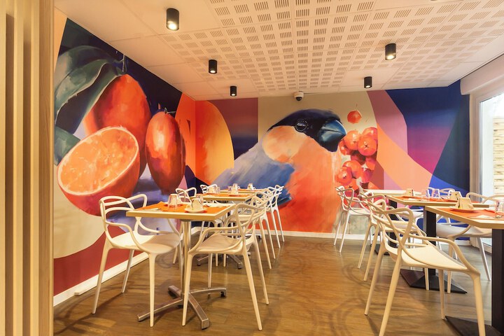 Breakfast area