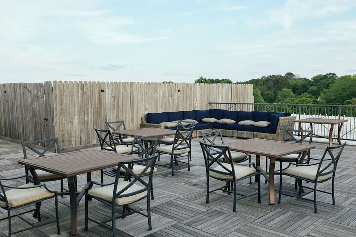Rooftop terrace