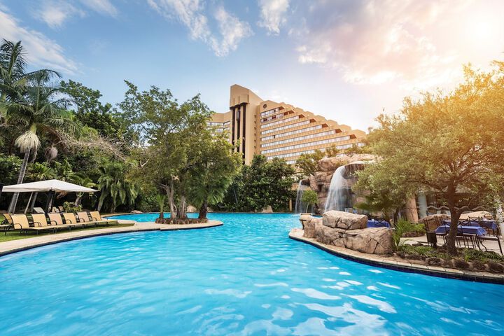 Exterior of The Cascades Hotel at Sun City Resort