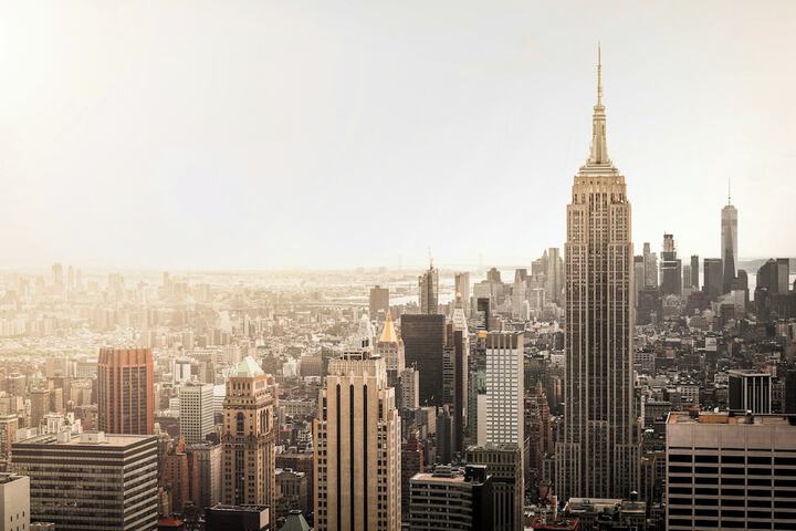 City view from property