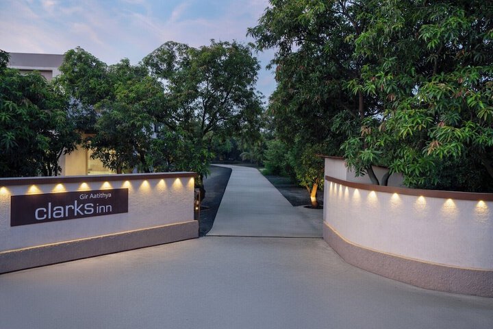 Exterior of Gir Aatithya Clarks Inn