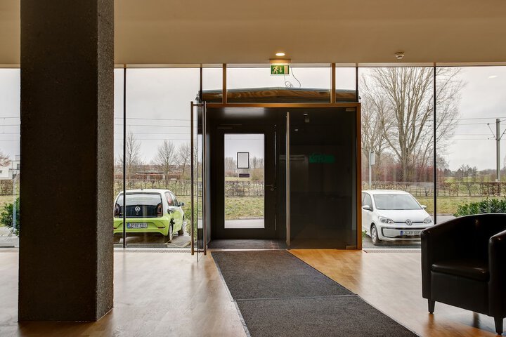 Interior entrance