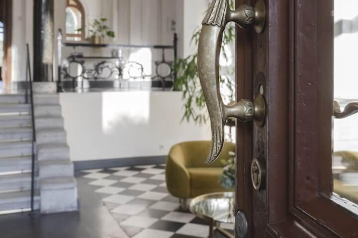Interior entrance
