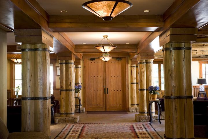 Interior entrance