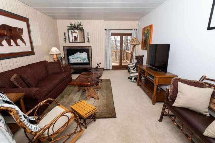 1 Bedroom Mountain Deluxe Villa King Bed Sofa (20 of 108)