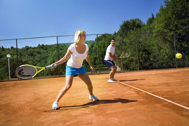 Tennis and Basketball Courts 28 of 44