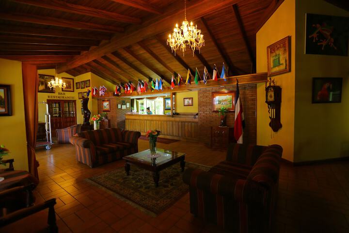Interior entrance