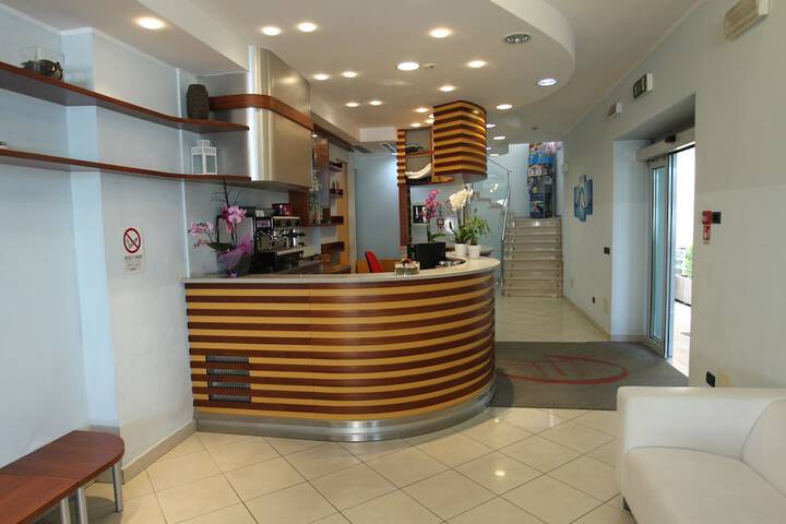 Interior entrance