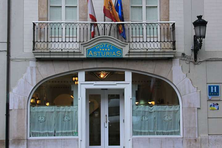Exterior of Hotel Asturias