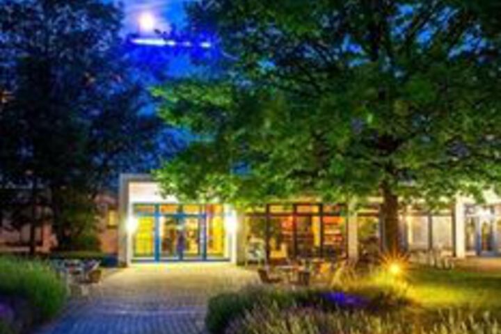 Hotel Front - Evening or Night