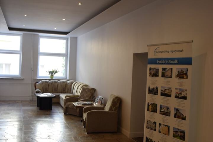 Lobby sitting area
