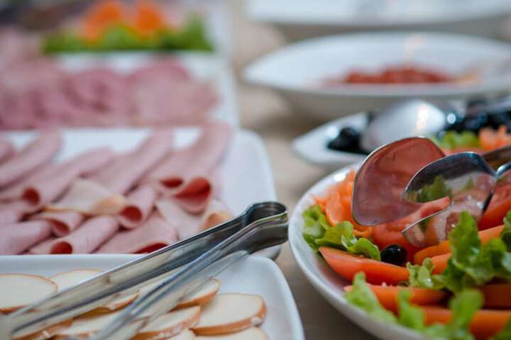 Breakfast buffet