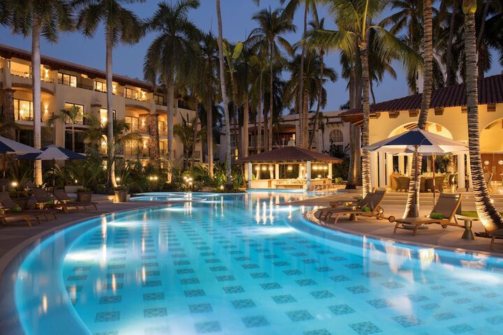 Exterior of The Hacienda at Krystal Grand Puerto Vallarta