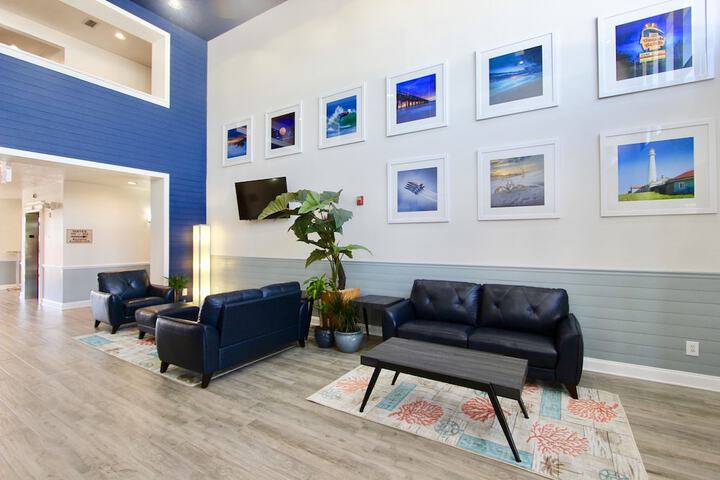 Lobby sitting area