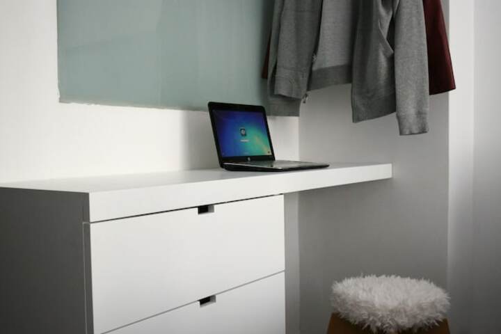 In-room business center