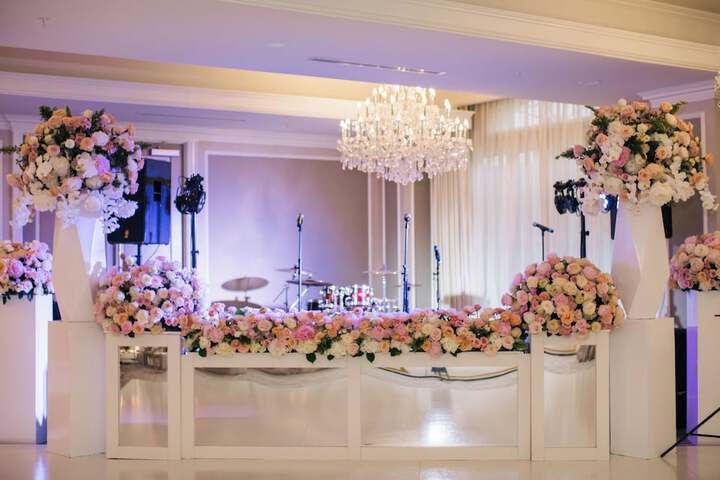 Indoor wedding