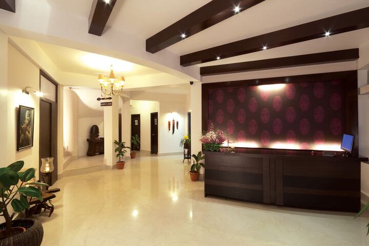 Interior entrance