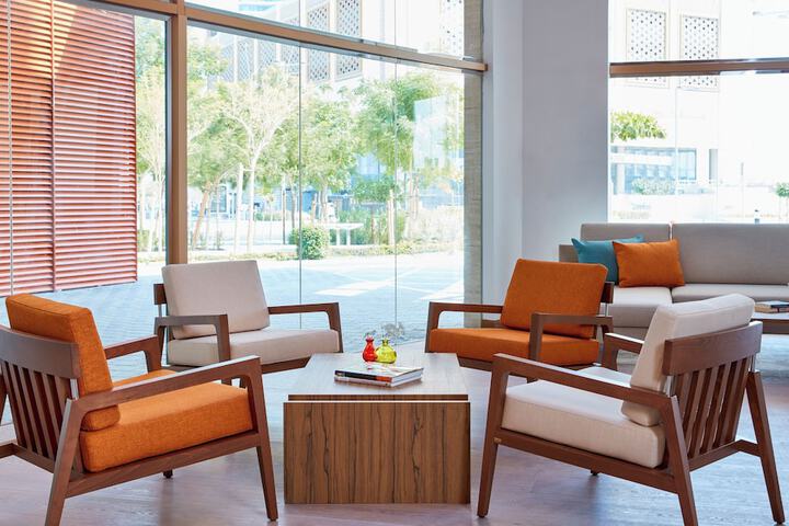 Lobby sitting area