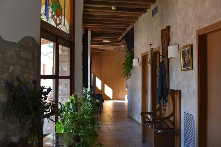 Interior entrance