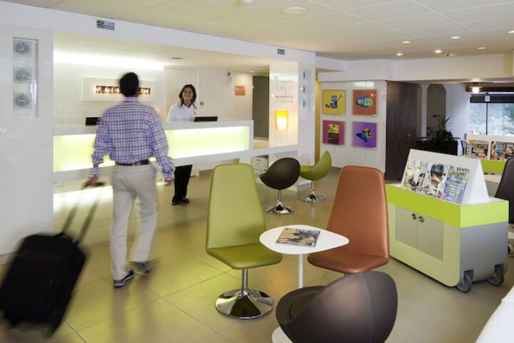 Interior entrance