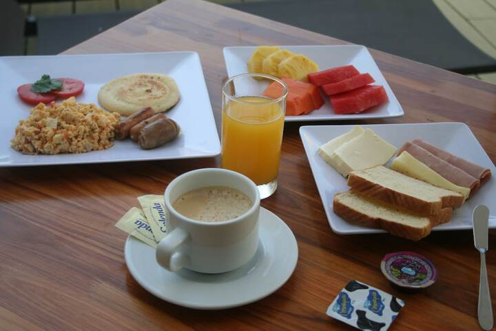 Breakfast buffet