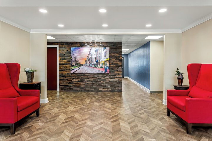 Lobby sitting area