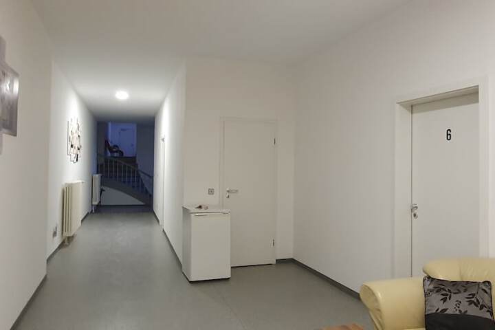 Interior entrance